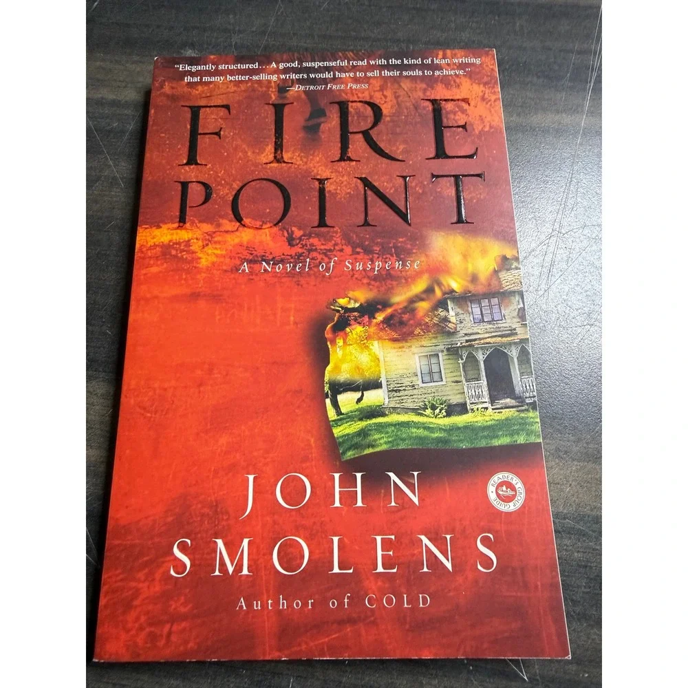 Fire‎ Point by John Smolens Softcover Novel of Suspense Fiction Mystery Book